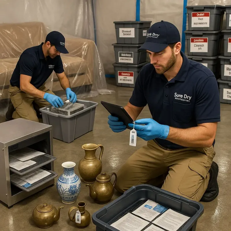 Content Protection and Restoration process in Roland, OK