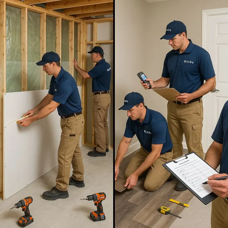 Repairs and Reconstruction process in Roland, OK