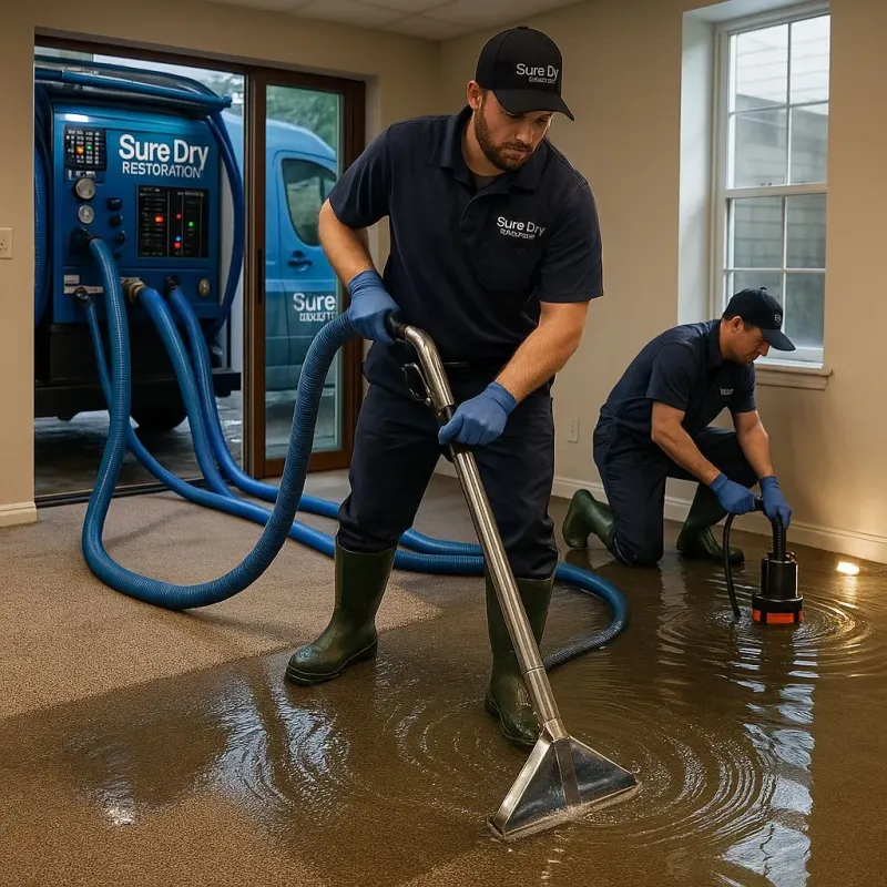 Water Extraction and Removal process in Roland, OK